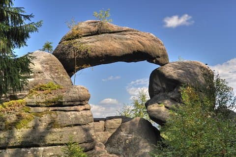 The beauty of Adrspach Rock City