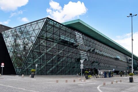 Krakow Airport Terminal - Arrivals & Departures