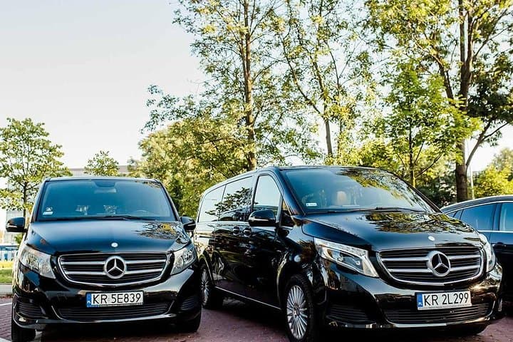 V-class Mercedes V-class Taxi Krakow Airport Balice Transfer