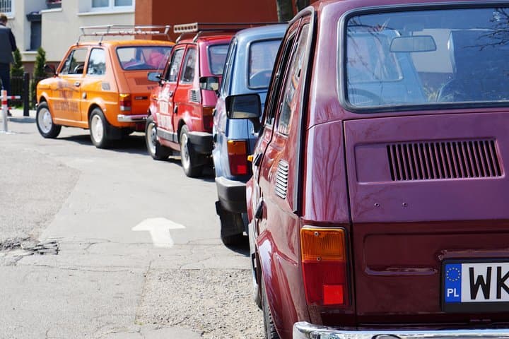Colorful line of our Fiats