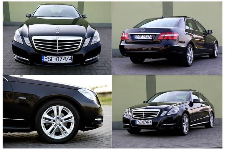 Mercedes E-class Taxi Krakow Airport Balice Transfer