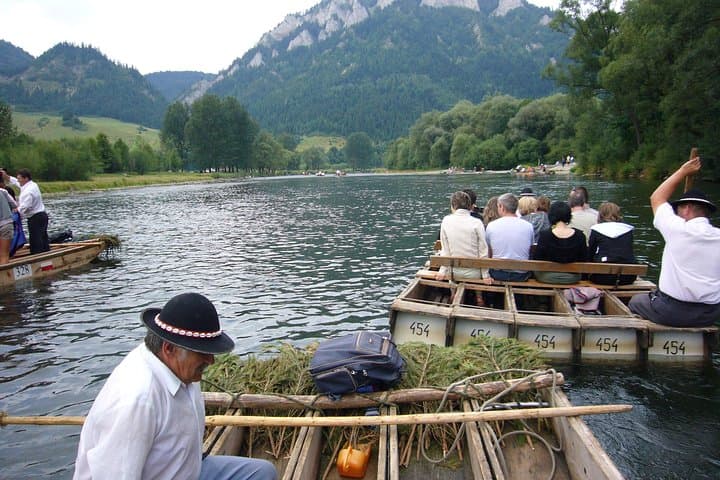 Dunajec River Gorge and Niedzica Castle from Krakow