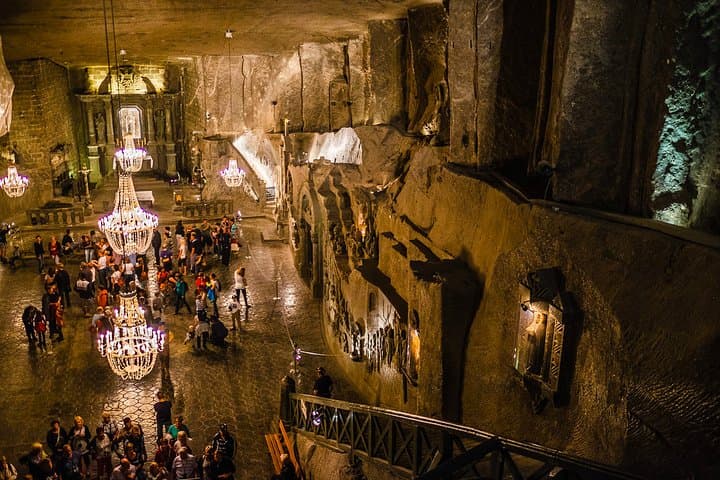 From Krakow: 4-hour Private Tour to Wieliczka Salt Mines with Hotel pick-up