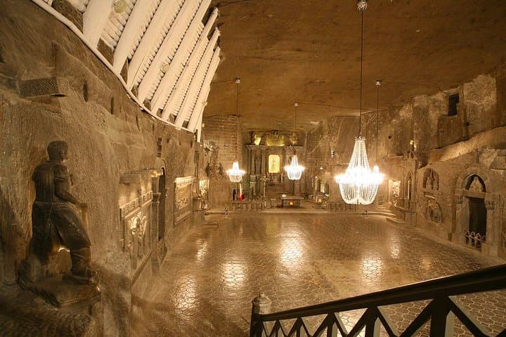 From Krakow: 4-hour Private Tour to Wieliczka Salt Mines with Hotel pick-up
