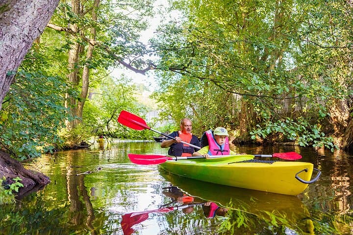 Kayak Poland Lubusz on the Pliszka River