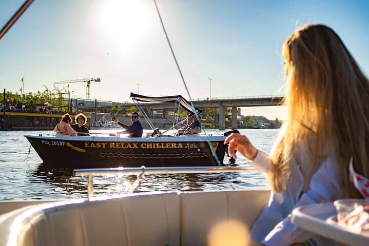 Private Cruise on Vistula in Warsaw for 4 with our Helmsman