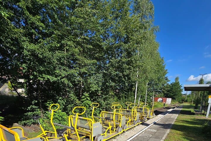 Krakow; Railway Handcar Tour with Optional Vineyard Visit