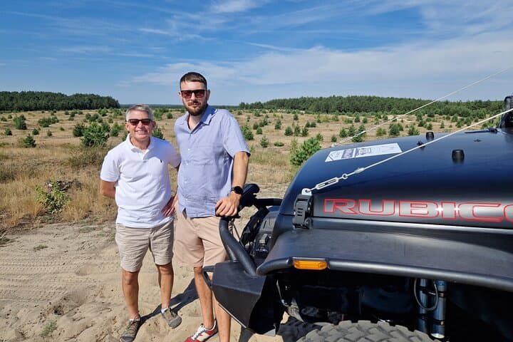 From Krakow; Jeep Off Road 4x4 on Błędowska Desert Expirience