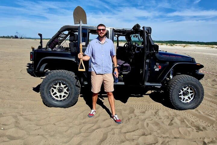 From Krakow; Jeep Off Road 4x4 on Błędowska Desert Expirience