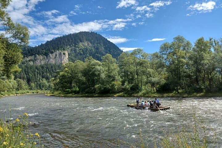 DUNAJEC River Gorge traditional rafting, PRIVATE TOUR from Krakow