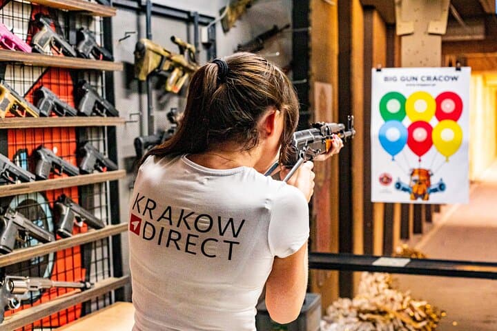 Shooting Range Adventure with Hotel Pick-Up – Small Group
