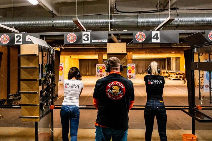 Shooting Range Adventure with Hotel Pick-Up – Small Group