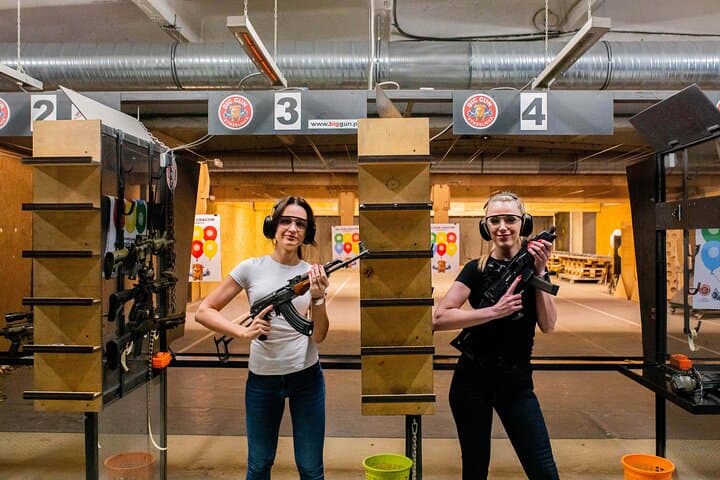 Shooting Range Adventure with Hotel Pick-Up – Small Group