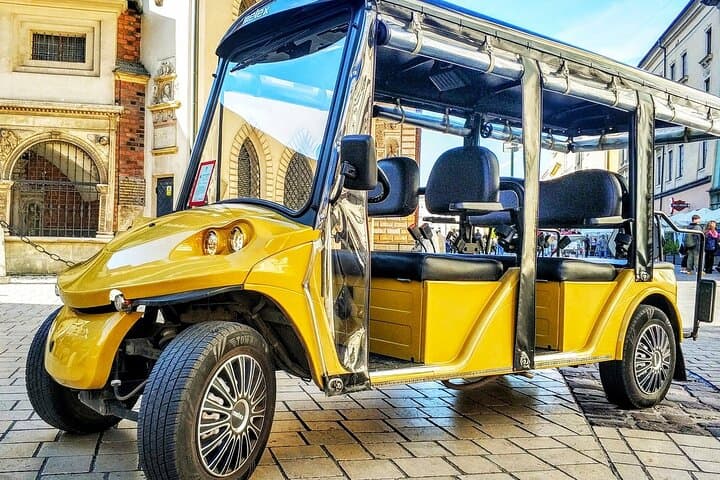 Krakow: Golf Cart Old Town, Wawel, Lunch & Underground Tour