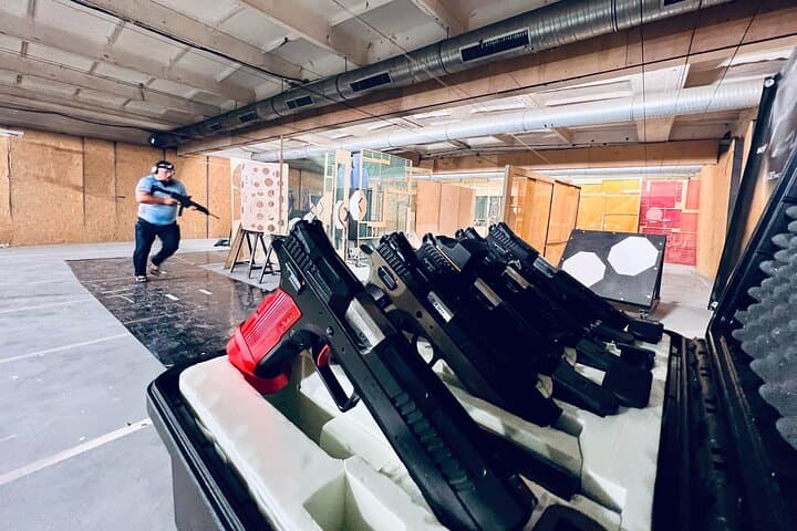 Krakow: Shooting Range Experience Small Group and Hotel Pick Up