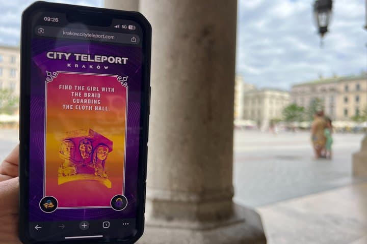 30 Minute Interactive City Game at Krakow Old Town