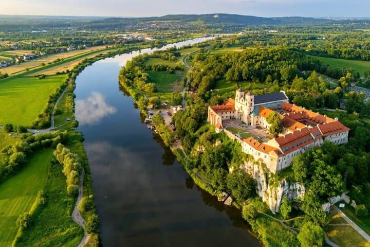 Electric Bicycle Trip from Krakow to Tyniec Abbey
