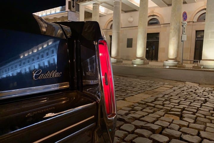 Krakow Private Tour in a Classic 1984 Cadillac 7 Meter Limo