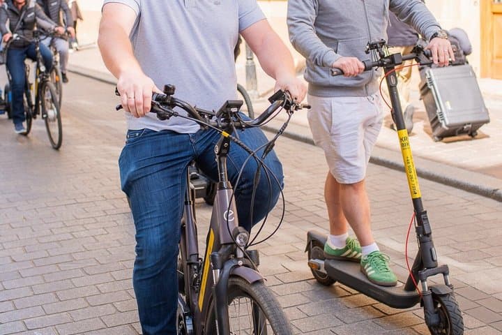 Krakow Historic Old Town Highlights Electric Bike Tour