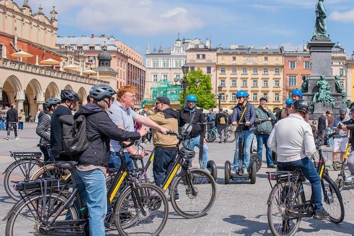 Krakow Historic Old Town Highlights Electric Bike Tour