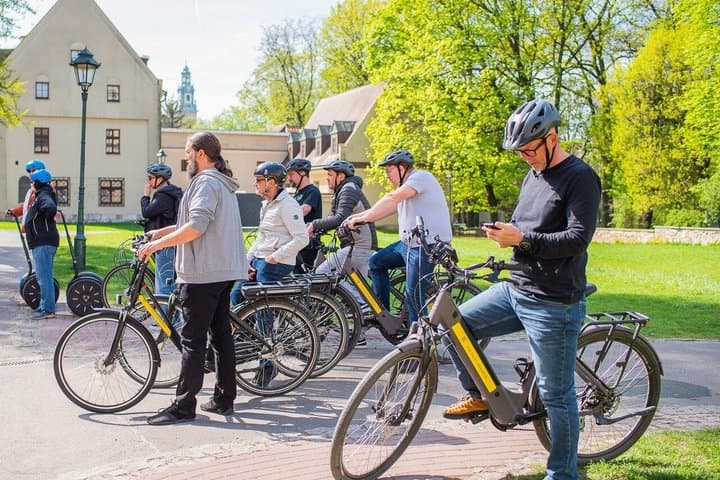 Krakow Historic Old Town Highlights Electric Bike Tour