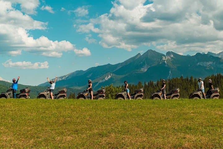 Krakow Tatra ATV Quad Tour with Bonfire & Optional Thermal Baths