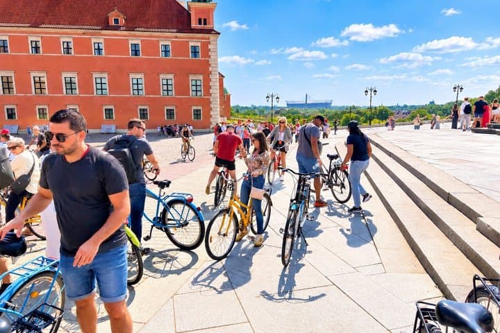 Warsaw City Centre and Palace of Culture and Science Bike Tour