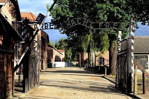 Auschwitz main gate