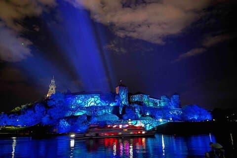 If you're very lucky, you'll see Wawel in such an appearance