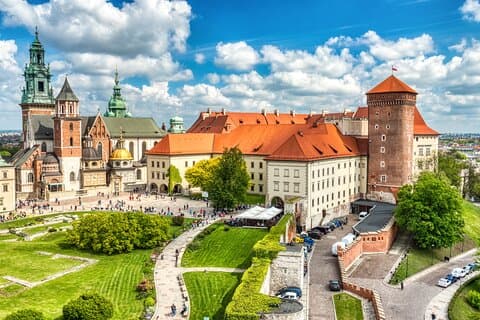 Wawel Castle and Wawel Cathedral