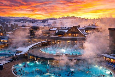 Krakow: Zakopane with Thermal Baths, Cable Car & Hotel Pickup