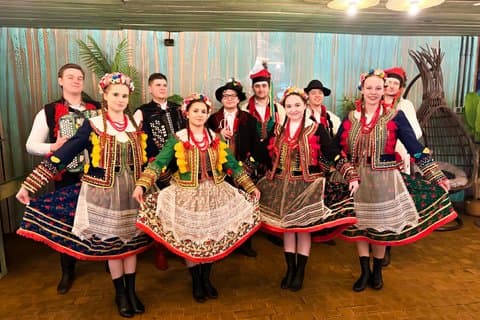 Polish Folk Night with Dinner in Krakow