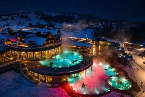 Krakow-Zakopane, Cable Car & Thermal Baths Day Trip with Pickup