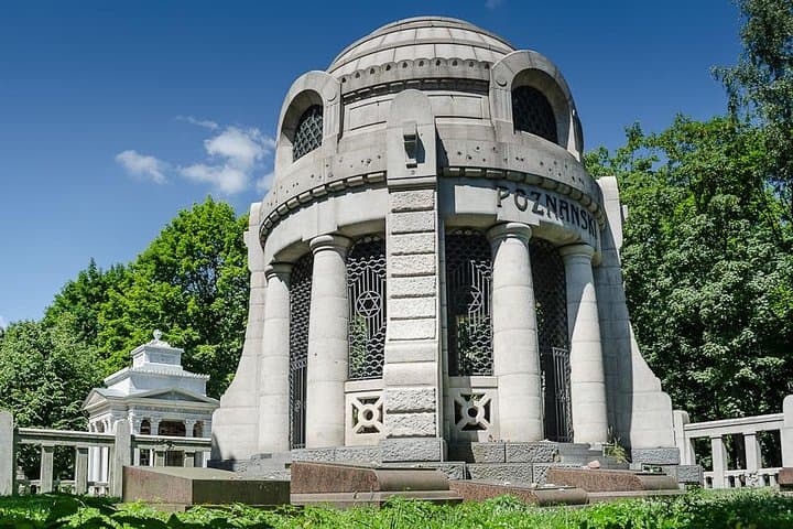 Jewish cemetery in Lodz, Poland