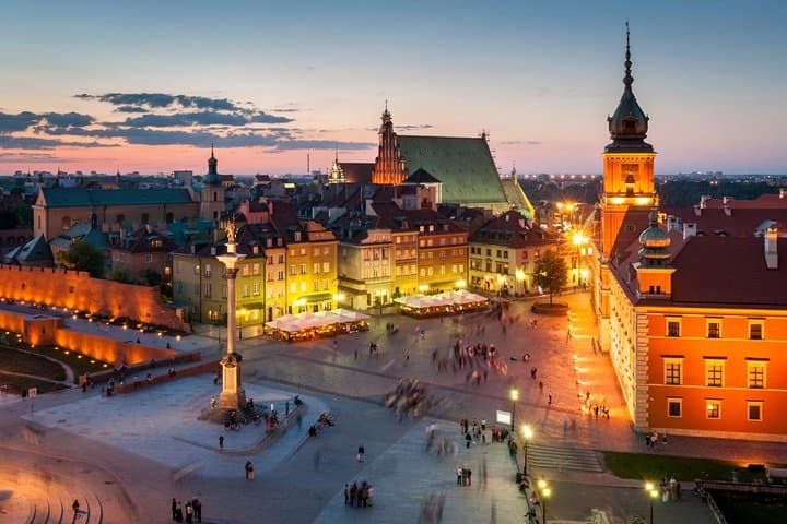 Warsaw Old Town with Royal Castle + Royal Route: SMALL GROUP /inc. Pick-up/