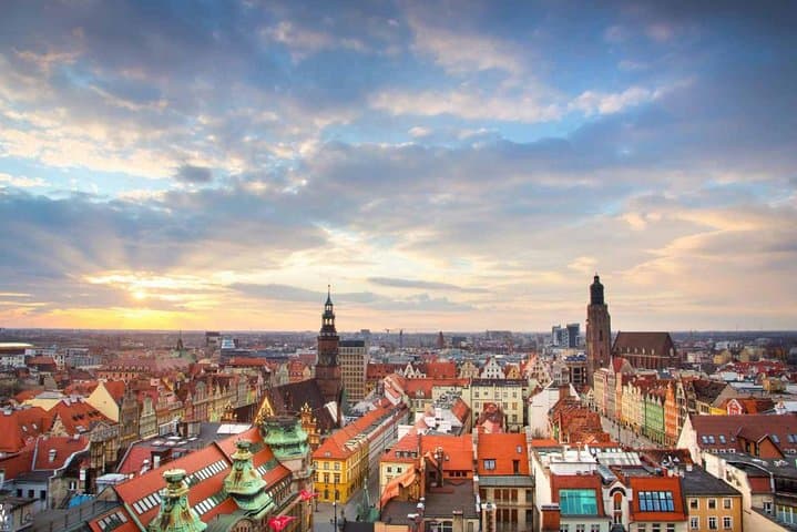 Wroclaw panoramic tour with 3 viewing points, 3 hours