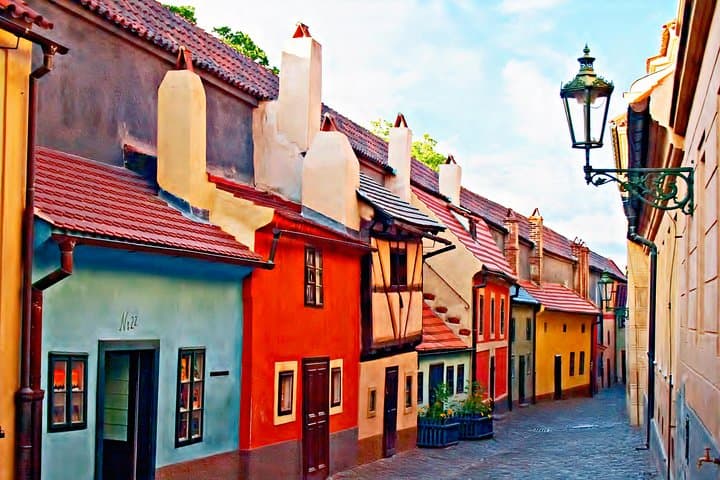 old narrow street