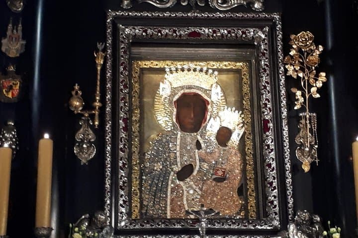 Black Madonna Painting