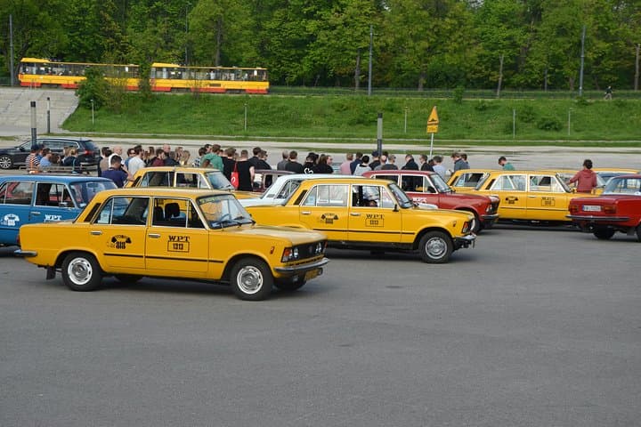 Our fleet: retro Fiats 125p