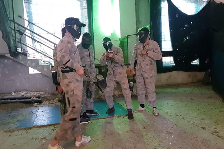 Paintball Krakow 200 bullets + private roundtrip transfer! :)