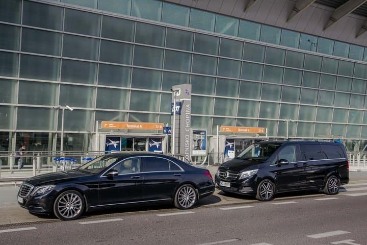 Private transfer by social-distance car from or to Warsaw Chopin Airport