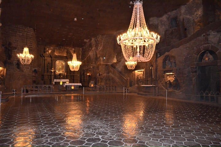Salt Mine in Wieliczka with private transport, tour from Krakow