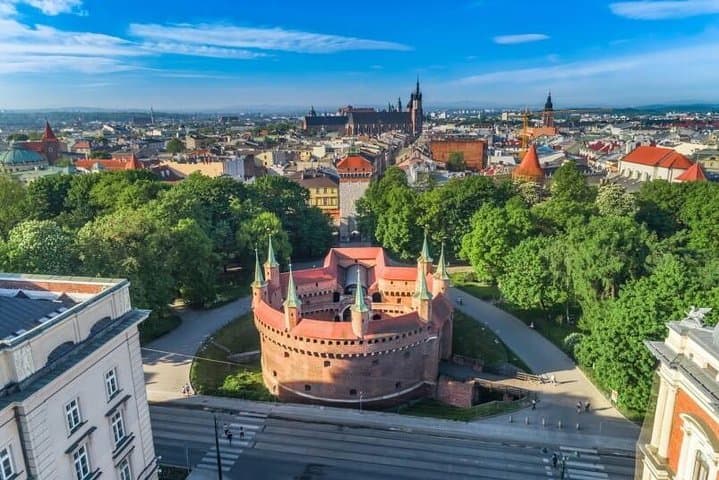 Historical sightseeing of Krakow City
