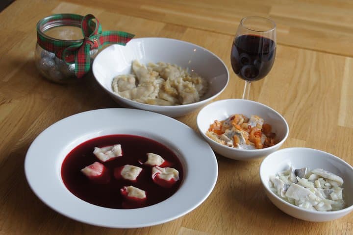 Flavours of Polish Christmas: 4 course dinner + cooking class