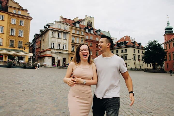 Amazing photo walk through the Old town of Warsaw