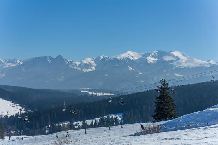 3-Hour Novice Ski Adventure & Relaxing Zakopane or Baths Combo
