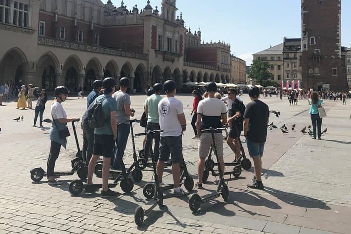 Electric Scooter Tours Kraków