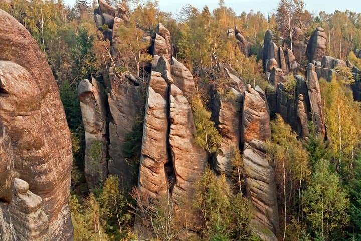 Wroclaw to Rock Cities in Adrspach and Teplice in Czech Republic Private Tour