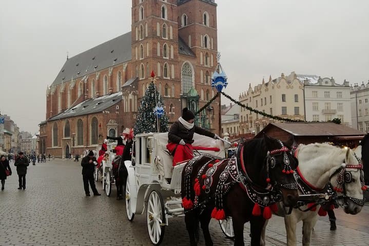 From Warsaw Auschwitz and Krakow one day tour by train with pick up and drop off