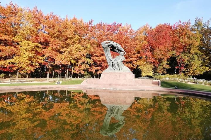 The Chopin Monument in Lazienki Park